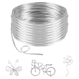 1 x RAW Customer Returns Craft Wire 2.5mm X 20m Modelling Wire Stainless Steel Aluminum Silver Wire Soft Flexible Metal Wire Soft Bendable Aluminum Wire For Jewelry Craft Making Supplies And Wire Sculptures - RRP €12.1