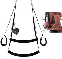 1 x RAW Customer Returns MTRUE Premium Love Swing, Sex Swing for Ceiling and Door, SM Sex Toy for Couples, Extra Soft and Comfortable With Bracket  - RRP €49.95