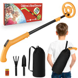 1 x RAW Customer Returns Metal Detector Kids, iTayga Adjustable Kids Metal Detector 24 -35 , High Precision Professional Waterproof Foldable Metal Detector with Coil, Very Lightweight Only 0.88 Pounds , Orange - RRP €44.36