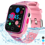 1 x RAW Customer Returns FRLONE Children s Smartwatch Phone - IP67 Waterproof Smartwatch Boys Girls with Touch Screen 5 Games Camera Alarm SOS Call - Digital Watch for 3-13 Years Children Birthday Gift Pink  - RRP €39.32