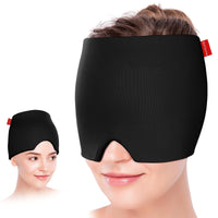 1 x RAW Customer Returns Comfytemp Migraine Mask, Migraine and Headache Cap, Cold Compress Cold Therapy, Cooling Mask for Migraines Puffy Eyes Sinuses Nervousness - RRP €19.99