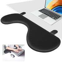 1 x RAW Customer Returns Giecy Ergonomics Desk Extension,Foldable Wrist Rest,Elbow Rest,Computer Keyboard Tray,Table Extension for Working, Learning and Gaming - RRP €83.98