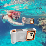 1 x RAW Customer Returns ShellBox Waterproof Mobile Phone Case 7.0 Inch Underwater Waterproof Mobile Phone Water Protective Case Mobile Phone Case Waterproof Swimming Bathing Compatible for iPhone 15 15 Pro 14 13 12 15 Pro Max Samsung S23 - RRP €37.3