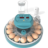 1 x RAW Customer Returns Hethya Automatic Egg Incubator, Automatic Humidity Temperature Control, Automatic Egg Turning, 15 Egg Incubator - RRP €69.8