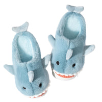 1 x RAW Customer Returns Fadezar Slippers Women s Shark Cow Winter Plush Slippers Men s Fluffy Warm Slippers Comfortable Non-Slip Flat Slippers Sky Blue EU 41-42 Sole Size 42-43  - RRP €21.62