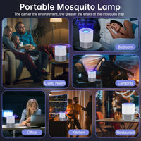 1 x RAW Customer Returns Electric Mosquito Killer Lamp, Outdoor Indoor Mosquito Killer Lamp Anti Insects Mosquito Repellent Fly Killer Electric Fly Killer Garden Against Insects for Camping and Home Use - RRP €26.4