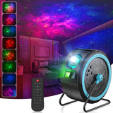 1 x RAW Customer Returns Starry Sky Projector, LED Galaxy Light Projector with Remote Control, 16 Modes Night Light Star Projector Lamp for Baby, Adults, Bedroom, Home Cinema, Room Decoration, Party, Night Light Ambience - RRP €46.38