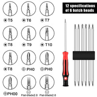 1 x RAW Customer Returns KiimSin 6 in 1 Screwdriver Set for Dyson Hair Dryer for Dyson V6 V7 V8 V10 V11 V15 DC24 DC40 DC41 DC50 Vacuum Cleaner, Slotted, Phillips, Torx Screwdriver Set, Maintenance Disassembly Accessories - RRP €10.81