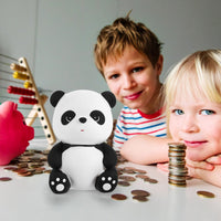 1 x RAW Customer Returns TOYANDONA Piggy Bank Panda Money Bank Adorable Savings Banks Money Box For Panda Money Box Lovely Coin Bank Panda Money Jar Animal Coin Bank Coin Box For Kids Children s Savings Bank Modeling Jar Vinyl - RRP €17.99