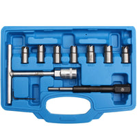 1 x RAW Customer Returns CCLIFE 10pcs Diesel Injector Seat Reamer Reamer for Injector Seats - RRP €33.91