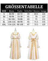 1 x RAW Customer Returns Fiamll Women s Medieval Regency Dress Victorian Renaissance Dress Empire Greek Goddess Costume Dress S - RRP €43.02