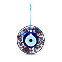 1 x RAW Customer Returns MYSTIC JEWELS Turkish Eye in Gold - Home Wall Decoration Model 4  - RRP €24.0