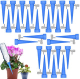 3 x RAW Customer Returns Voarge Automatic Watering Set, 30 Pieces Plant Watering System Adjustable Simple with Control Valve Switch, for Potted Plants Garden Plants Houseplant for Most Bottles - RRP €43.2