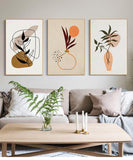 1 x RAW Customer Returns Modern Abstract Art Wall Pictures Bohemian Poster Set Aesthetic Plant Pictures Boho Decoration Pictures, Without Frame Poster-11,3Pcs-40x60cm  - RRP €29.99