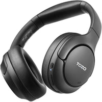 1 x RAW Customer Returns TOZO HT2 Wireless Bluetooth Headphones Over-Ear with Hybrid Active Noise Cancelling, 56 Hours Playtime, Hi-Res Audio, Crystal Clear Calls, Deep Bass, APP Control - Black - RRP €69.99