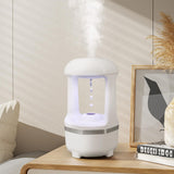 1 x RAW Customer Returns Anti-Gravity Water Drop Humidifier, Quiet Cool Mist Humidifier 500 ML, Aromatherapy Essential Oil Diffuser, Nano Mist, for Bedroom, Children s Room - RRP €32.99