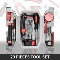 2 x RAW Customer Returns Hammer Tool Set, Daily Repair Filled Household Tool Box Pliers DIY Repair Kits Multi Tools Hammer Accessories Set Crack Model  - RRP €145.2