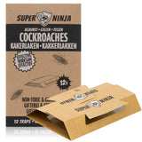 1 x RAW Customer Returns Super Ninja Cockroach Trap - 12 Cockroach Traps - Fight with Highly Effective and Ecological - Remedies against Cockroaches - Highly Effective up to 3 Months, Insects - RRP €14.75