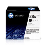 1 x RAW Customer Returns HP 38A Genuine Black Toner Q1338A  - RRP €65.83