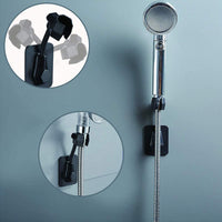 3 x RAW Customer Returns AMACOAM shower holder without drilling hand shower holder shower head holder angle adjustable shower holder shower holder bracket wall mount for bathroom shower holders black - RRP €36.3