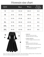 1 x RAW Customer Returns Homrain Women s Rockabilly Dresses Knee-Length Dresses Long Sleeve Formal Dresses for Wedding Vintage Cocktail Dress Black L - RRP €52.99