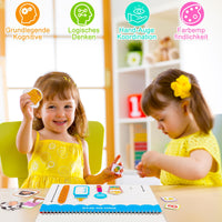 1 x RAW Customer Returns Weokeey Montessori toys from 3 4 5 years, educational games from 3 years Quiet Book Calendar children s toys educational toys Busy Book birthday kindergarten school enrollment gifts for children - RRP €30.24