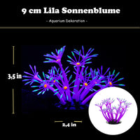 9 x Brand New Filhome 4pcs Aquarium Plants, Aquarium Decoration, Aquarium Artificial Plants, Luminous Aquarium Water Plants Aquarium Plant Aquarium Decoration for Aquarium Landscape Mushroom - RRP €154.26