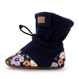 1 x RAW Customer Returns Jan Jul Cozy Stay-put Baby Girls Booties, Fleece Winter Shoes Winter Flowers, 3-12 Months  - RRP €27.28