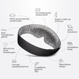 1 x RAW Customer Returns EEMOL sleeping mask for women and men, eye mask, sleeping mask for side sleepers, 3D sleeping mask comfortable, no pressure on the eyes or the bridge of the nose, 100 light blocking sleep aid, sleeping during the day - RRP €13.1