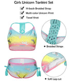 1 x Brand New iDrawl Bikini Set For Babay Girls Summer Unicorn Swimwear Tankini Size XL - RRP €18.14