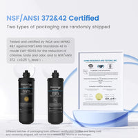 1 x RAW Customer Returns Waterdrop WD-RF10 Water Filter, NSF ANSI 42 Certified, 30,000 Liter High Capacity, Replacement for Waterdrop Under Counter Water Filtration System - RRP €32.5