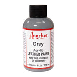 1 x RAW Customer Returns Angelus - Acrylic Leather Paint 118ml 4oz Grey - RRP €14.76