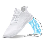 1 x RAW Customer Returns EGMPDA shoes men s trainers running shoes trainers sports shoes men s running shoes outdoor fitness gym shoes men s trainers white 45 - RRP €37.99