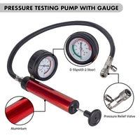 1 x RAW Customer Returns GOTLUCK 28 TLG cooling system tester cooling system pressure tester radiator pressure tester compressed air tool, coolant pump water tank leak detector tool - RRP €87.72