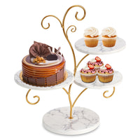 1 x RAW Customer Returns JUJOYBD Cupcake Stand 4 Tiers - Elegant Cake Stand for Wedding Party Birthday - Tree-shaped Muffin Stand for Decorating Muffins Mini Cakes - Cupcake Holder Tiered Stand 4-Tier - RRP €32.99