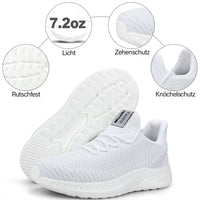 1 x RAW Customer Returns Feethit Women s Running Shoes Trainers Sports Shoes Trainers Lightweight Breathable Rubber Soles White 37 - RRP €29.95