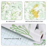 15 x Brand New Shackcom Wallpaper Self-Adhesive Green Butterfly Wallpaper 44.5x1000cm Wall Paper Self-Adhesive Waterproof Wall Stickers Decorative Stickers for Furniture Wall Door Kitchen Bedroom Living Room - RRP €302.4