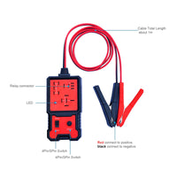 1 x RAW Customer Returns RUIZHI Automotive Relay Tester 12V Electronic Battery Check Relay Diagnostic Tool with Clip Relay Tester for Car Motorcycle - RRP €19.67