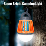 1 x RAW Customer Returns BroElec Led Camping Lamp Camping Light Mosquito Killer Lamp 2-in-1 20 Hours Battery Life USB Rechargeable IPX6 Waterproof Insect Killer Lightweight Portable Tent Lamp for Camping Garden Emergency - RRP €23.94