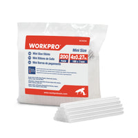 1 x RAW Customer Returns WORKPRO Hot Glue Sticks, 100 x 7 mm, Transparent, Universal, for Hot Glue Gun, Ideal for DIY, Crafts, Leisure, Pack of 200 - RRP €13.99