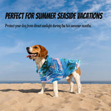 9 x Brand New Dog Hawaii Shirt, RosyFate T-Shirt for Dogs Summer, Dog Shirt Summer, Breathable Comfortable, Dog Vest Summer, Dog Clothes for Small and Medium Dogs M  - RRP €71.46