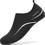 1 x RAW Customer Returns Sixspace Men s Women s Bathing Shoes Water Shoes Aqua Shoes Beach Shoes Quick Drying Slip on Breathable Swimming Shoes Surf Shoes for Beach Pool Surfing Yoga Black Supplier Size 45 EU  - RRP €22.99