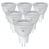 1 x RAW Customer Returns SINCELIGHT LED MR11 reflector lamp 35mm with GU4 base, 3W, 280 lumens Replaces 25 watt halogen lamps, color rendering index RA 92, neutral white 4000K, 38 beam angle, pack of 6 - RRP €17.9