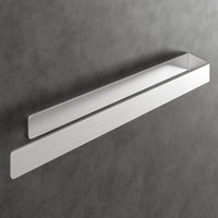 1 x RAW Customer Returns LIEBHEIM towel holder without drilling - TESA mounting adhesive tape extra large adhesive surface - towel rail aluminum for gluing - Edition 2023 brushed aluminum, 40  - RRP €26.54