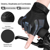 3 x Brand New INBIKE Cycling Gloves Men Half Finger Summer Ultra Thin Breathable Elastic MTB Gloves Fingerless Cycling Gloves for Cycling Downhill Road Cycling Iridescent L - RRP €57.6