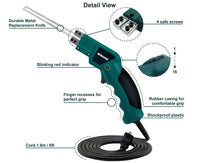 1 x RAW Customer Returns WINONS Styrofoam cutter hot wire cutter WFC-0002 PRO with WIS Innovative Passive Cooling System , versatile foam cutter for foam shaping, multi-purpose Styrofoam cutting device set of 5  - RRP €82.62