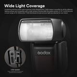 1 x RAW Customer Returns Godox TT685II-C TTL Flash HSS 1 8000s GN60 2.4G Wireless X System, TCM Instant Conversion Transmisson Camera Flash Speedlite Compatible for Canon EOS Cameras - RRP €141.0