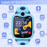 1 x RAW Customer Returns YEDASAH 4G Smartwatch Kids with GPS and Phone, Video Call, Stopwatch, Camera, SOS, Kids Smartwatch with IP68 Waterproof Game, Flashlight, Calculator, Alarm Clock - RRP €59.0