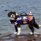 1 x RAW Customer Returns Life Jackets for Dogs, Pet Life Jacket, Lifejacket Dog, Safety, Adjustable Life Jacket with Handle, Life Vest for Dogs Camouflage Dog Life Jacket, S  - RRP €27.88