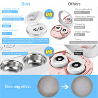 3 x RAW Customer Returns BlumWay Ultrasonic Contact Lens Cleaner with USB Charger, Small and Portable, Soft Lens for Debris Disposal, Hard Lens, Contact Lens, Colored Lens, RGP Lens and OK Lens - RRP €133.08